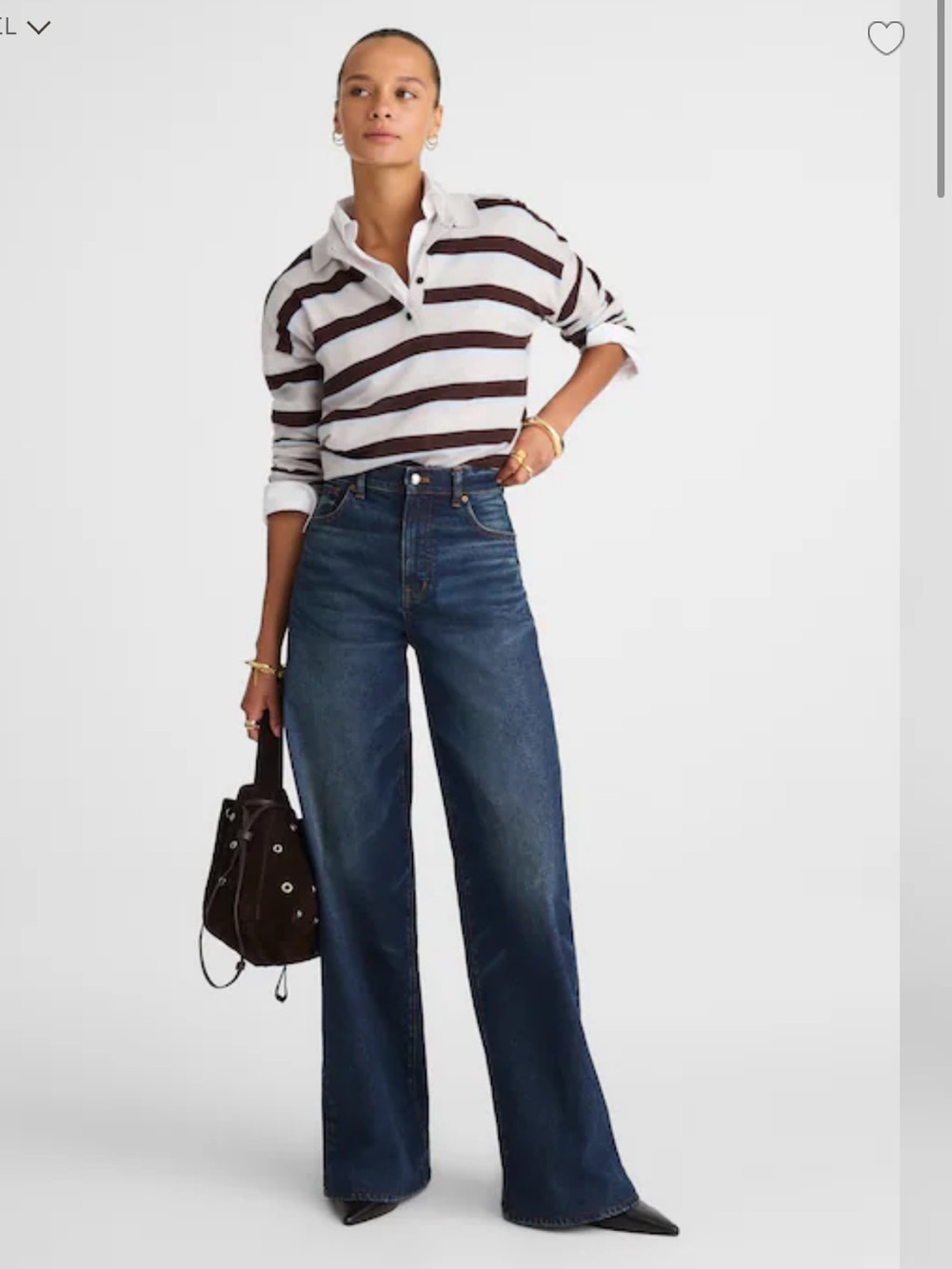 NWT Madewell Super wide-Leg Jeans size 28